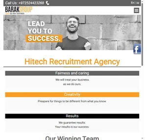 Barak Group - recruitment for hitech