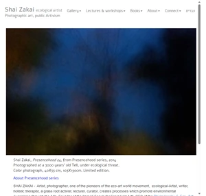 Shai Zakai - Ecological artist photographer