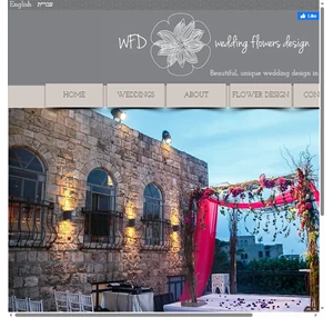 Bespoke Wedding Design Israel