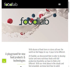 Foodlab - Product Tech Development Center