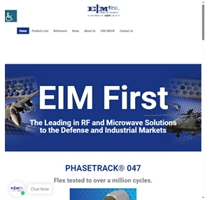 EIM First - RF MICROWAVE CABLES AND SYSTEMS