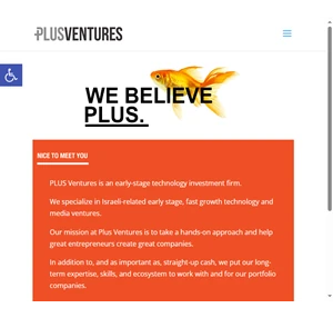 Plus Ventures From Ventures to Companies