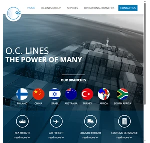 o.c. lines group home page