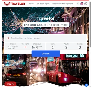 חברת טרוולאור - Travelor - Hotels Worldwide