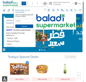 baladi supermarket provides versatile shopping through physical and online presence. our user-friendly website allows secure purchases prioritizing quality and excellent service for both in-store and ...