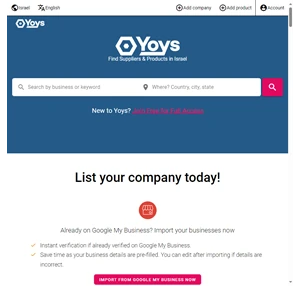 yoys - b2b marketplace