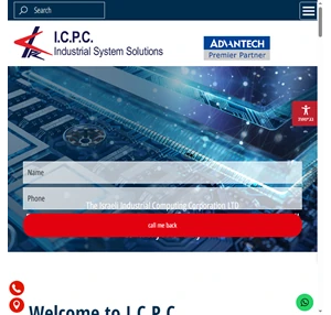i.c.p.c pc-based industrial computing systems solutions