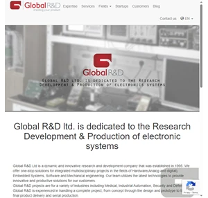 global r d - electronic systems design
