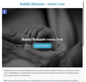 rabbi balsam - מוהל מומחה