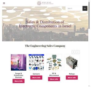 sales and distribution of electronic components in israel - artec lantec