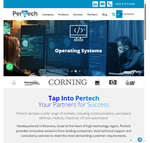 embedded solutions hardware software development tools pertech