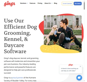 pet grooming training kennel daycare software gingr app