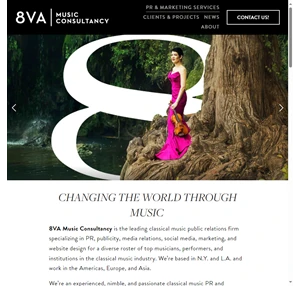 8va music consultancy - the leading firm in classical music pr