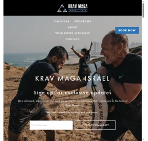 train krav maga in israel - camps private lessons certification courses advanced instructor training