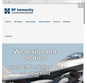RF Immunity - EMI Filter Lightning Protection Filtered Connector