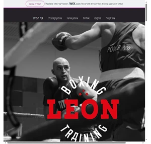 leon boxing training tel aviv אימון איגרוף תל אביב