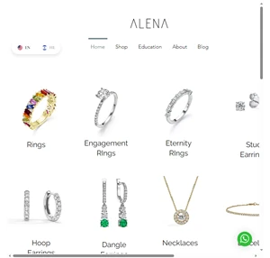 alena diamonds jewelry - engagement rings and custom orders - ramat gan