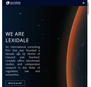 lexidale international policy consulting