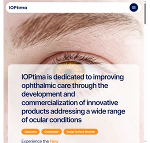 IOPtima Developing innovative ophthalmic treatment