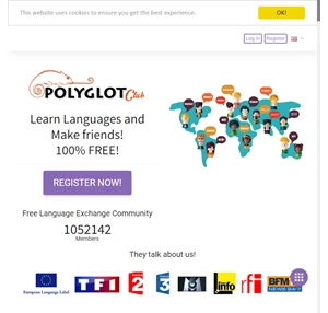 Polyglot Club Official Website - Practice languages and find friends