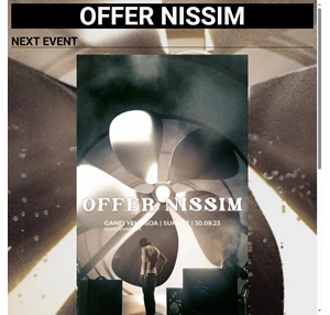 home page - offer nissim - music publishing