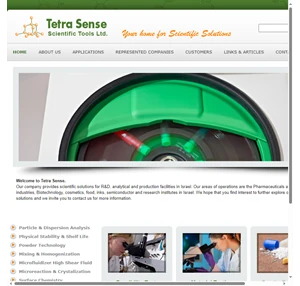 tetra sense scientific tools טטרא סנס כלים מדעיים - home