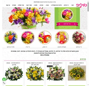 חנות פרחים תל אביב - טוליפ פרחים